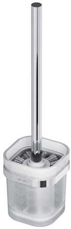 Toilettenbürste für Wandmontage, WC-Bürstenhalter aus Mattglas, WC-Bürste mit Halter zur Wandbefestigung AM.PM Func A8F33300