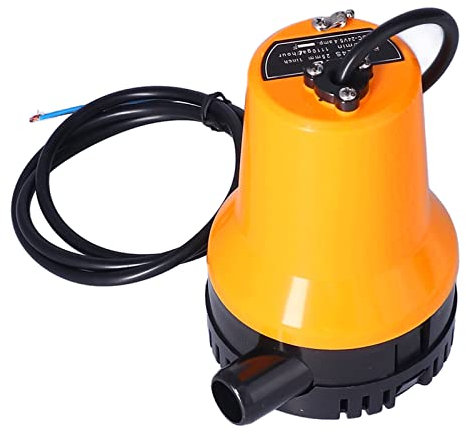 Bomba De Achique Sumergible 24V Para Barcos Riego Por Aspersión Y Jardines Bomba De Agua Eléctrica 5400rpm Con Alta Elevación Y Diseño Portátil