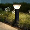 TRIVIDHA Éclairage De Paysage Étanche IP65 avec Prise E26, Borne D'éclairage Externe en Aluminium Antirouille, Lampe De Pelouse De Jardin Carrée pour Cour, Allée, Porte Avant/arrière