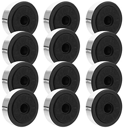 Artibetter 12 Uds Amplificador Pies De Plástico Tocadiscos Amplificador Altavoces Tocadiscos Amplificador Máquina Amplificadora De Pie Amplificador De Pie Almohadillas De Base De Aislamiento