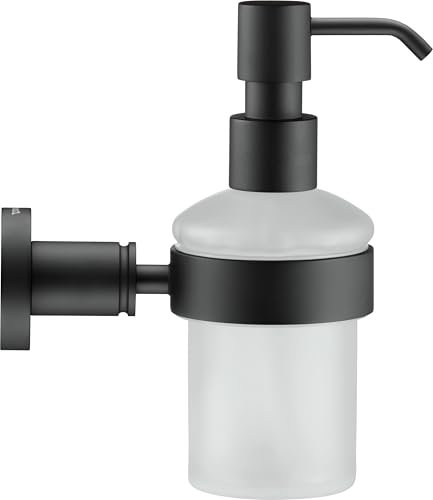 Duravit D-Code Seifenspender, wandhängend, 0099164600, Farbe: Schwarz Matt