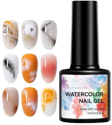 Nagelblühengel, Ausbreitungseffekt Malerei Fingernagelkunst, Fischkleber Multifunktional Funktionaler Kleber Functional Leim Shop Blooming Gelnagellack | 7 Ml Klarer Nagellack