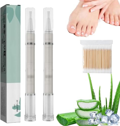 Nail Care Pen Fungus, Fungal Treatment For Toenails, Fungus Nail Care Pen, NailGrowth Treatment Pens, Natural Nail Growth Serum, Cuticle Oil Pens (2 Pcs)