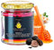 Miel de Acacia con Trufa Negra 250 g Caravella Fine Food | Italiana Cruda Sin Pasteurizar con Virutas de Trufa Negra | Lujosa,Gourmet Aromática Rica en Umami y Versátil | Perfecta para Quesos Carnes