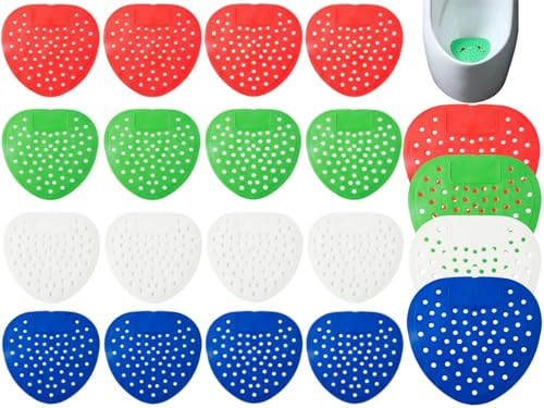 Pissoirsieb Spritzschutz,20pcs Urinal-Sieb,Urinalsieb mit Duft,Urinal-Einlag,Duft Urinaleinlage Einsatz,Universal Urinal-Einlag,Urinaleinlage Anhaltender Duft,Urinal Spritzschutz