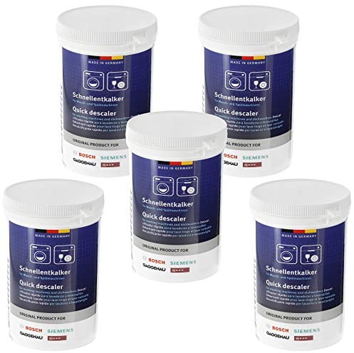 Bosch Originaler Universal-Entkalker für Waschmaschine und Spülmaschine, 5 x 250 g