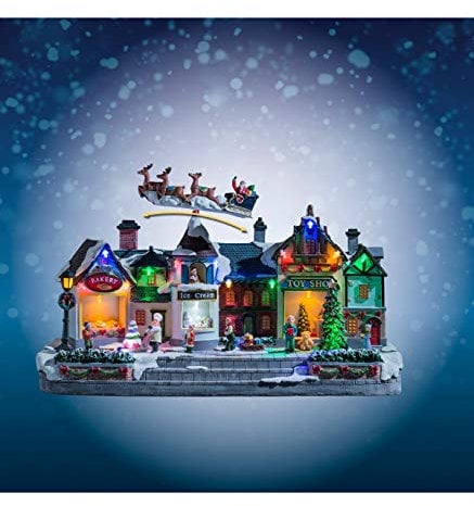 Beleuchtetes Weihnachtsdorf, Stadtzentrum