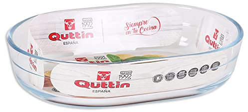 Quttin 8435476225312 Molde para Tartas, Borosilicato
