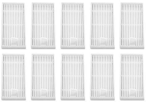 VIFER Filtro per aspirapolvere 10PCS Parti di Ricambio per filtri per aspirapolvere compatibili con ILIFE v1 v5 v5s v3 Aspirapolvere Robot