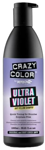 Crazy Color Silber Shampoo Ultra violet/Ultra blonde 1L Lila