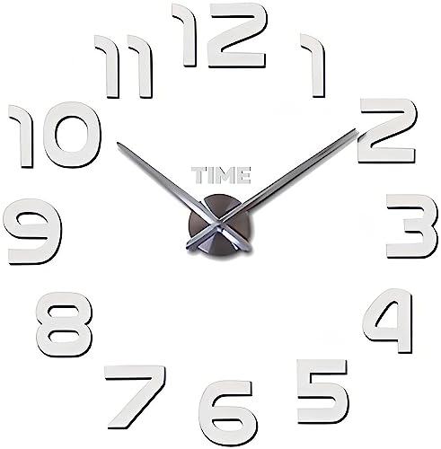 Retoo Wanduhr 3D DIY Mute Decor Geschenk Home Office Nach Hause, Restaurant, Büro und Hotel, Wanduhren, an Einer wohnwand Wohnzimmer, Uhr Wand, Decoration