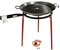 FERRETERIA LEPANTO Kit Paellero, Quemador a Gas butano, paellera acero pulido, regulador de Gas + 1,5 metros de Manguera, soporte de 3 Patas reforzadas (50)
