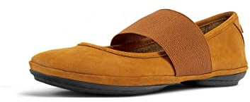Camper Women's 21595 Right Nina Mary Jane for Women Brown, 39 (EU)