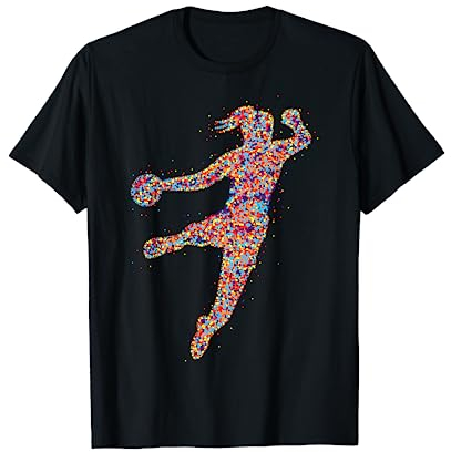 Handball Handballerin Handballspieler Frauen Mädchen Kinder T-Shirt