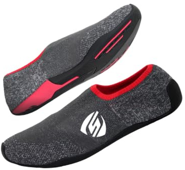 STRASSE Zapatillas de Running Sim - Suela Ligera y Fina para un máximo Control del Pedal | Cómodo para Todos los Juegos de Carreras y Plataformas SIM | Grip Antideslizante, Ajuste Transpirable, Rojo