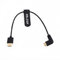 ZBLZGP 8K 3D Mini HDMI auf HDMI Stecker auf Stecker Hochgeschwindigkeitskabel für Sony CX7/Sony SR7E Kamera,TV, PC, Laptop, Macbook, Monitore (60CM, Rechts abbiegen)