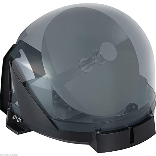 Maxview VuQube II – Roof Mount and Portable Satellite TV Dome With Sky Q - Grey