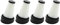 AUJAN 4Pcs Vacuum Cleaner Filters For Black&Decker VC2920 H12 Cordless Vacuum Cleaner Filter Parts Accessories Commendable