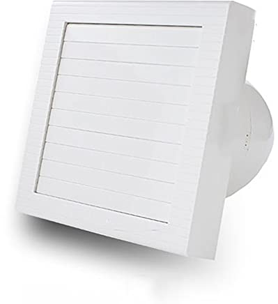 Abluftventilator Lüftungsventilatoren Wand- und Fensterventilator 4 6 8 Elektrischer Lamellen-Abluftventilator Küche Badezimmer Leiser Abluftventilator mit 15,7-Zoll-Netzkabel, 22 W, 260 m³/h Abluf