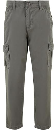 Urban Classics Kinder Hose Boys Straight Leg Cargo Pants, Cargohose für Jungen, Größen 110/116-158/164