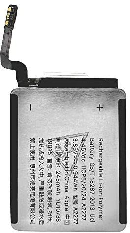 Replacement Battery for Apple Watch Series 5/40 mm Li-Ion – Replaces A2277 | A2092