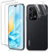 Vanrain Verre Trempé pour Honor 200 Lite 5G, 2+2 Pièces Protection D'écran Film et Caméra Arrière Protecteur, 9H Dureté Film Haute Définition Sans Bulles