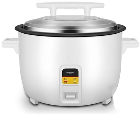 ZYJIX Cuiseur à Riz De Grande Capacité 8l /10l /13l /18l /23l, Cantine, Hôtel Commercial, Maison, Grand Cuiseur à Riz à L'ancienne pour 4 à 40 Personnes(Size:8L)