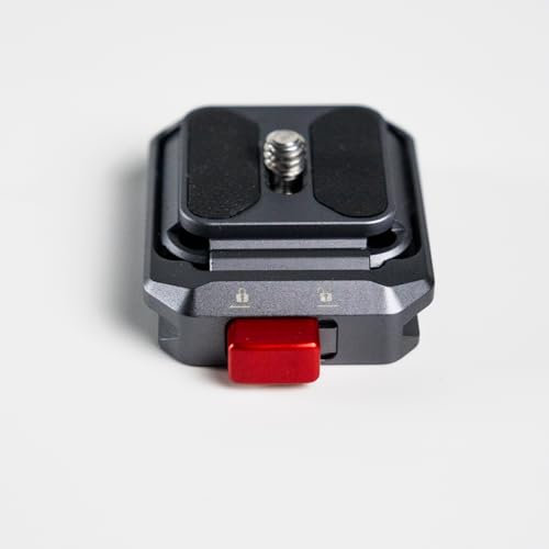 IFOOTAGE Seastars Quick Release Q38 Basic, Arca Swiss QR-Platten-Kamera-Schnell-Setup-Set mit 1/4-Zoll-Schraube für Stativ, Einbeinstativ, Stabilisator, Schieber