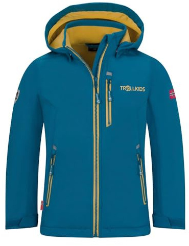 Trollkids Kids Balestrand Jacket 152, Atlantic Blue