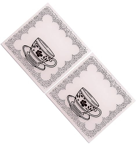 VILLFUL 2 Stücke Präge Ordner Set Schablonen Sammelalbum Vorlagen Für Karton Crafting