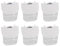 Zdprkqzvz Papageien Feeder Tasse Vogelfutter Spender Anti Verschütten Vogelfutter Schüssel Samen Behälter Vogel Käfig Zubehör 6PCS