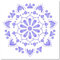 GORGECRAFT 30x30cm Große Mandala Schablone Mit Blumenmuster Wiederverwendbar Ausgehöhlte PET Vorlage Zeichenschablonen Kunsthandwerk Zum Malen Auf Holz Wänden Türen Leinwand Heimdekoration Kartenherst