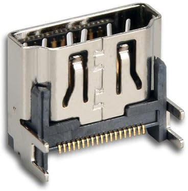 Connecteur d'interface de port HDMI en métal, pièces de rechange pour PS5
