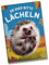 Fröhlicher Igel - Bitte Lächeln Souvenir Souvenir Magnet mit Herbstblättern und blauem Himmel fröhlich springen - Spielerisch und mit Stacheln EIN Spaß für alle