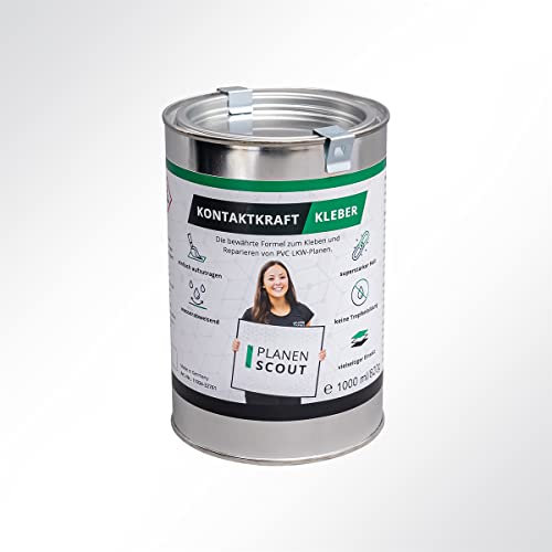 Planenscout PS Power Kontaktklebstoff zum Kleben und Reparieren von PVC LKW Plane 1x1000ml
