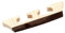 Banjo Wood Bridge Standard Ebono Banjo Bridge Quatre Chaînes Banjo Remplacements Bridge Ukuleles Banjo Bridge Bass Bridge