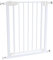 ALMAR Baby Barrera de Seguridad 67-74cm Blanco | Facil Montaje sin Tornillos para Puertas, Pasillos o Escalera para Niños o Mascotas | Valla Blanca con Sitema de Cierre Automático Giro Ambos Lados