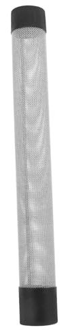 ibasenice Edelstahl Aquarium Filter Mesh Schutzfilter Einlassnetz mit Feinem Sieb für Fisch Garnelenschutz Kompatibel mit Rundfilter und Außenfilter Gehäuse für Süßwasser Schildkrötenbecken