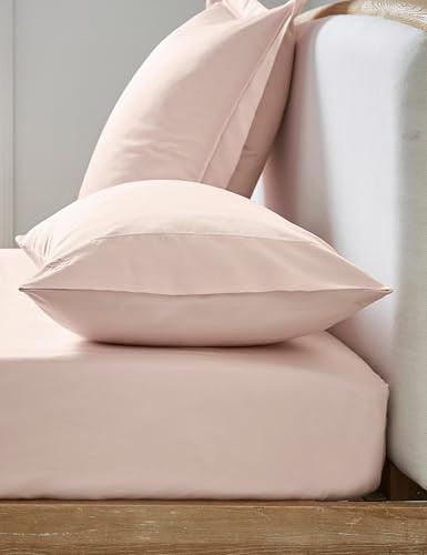 Ted Baker Unifarbenes Spannbetttuch, K/S, Rosa