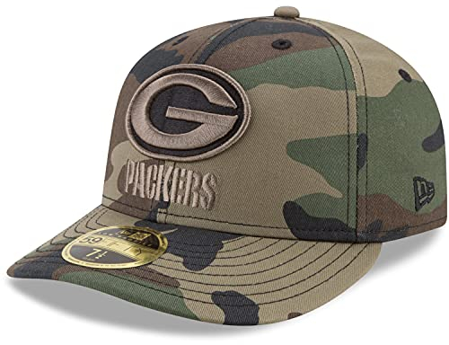 New Era 59Fifty Low Profile Cap Green Bay Packers Wood camo