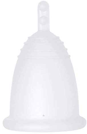 Me Luna Coupe menstruelle Classic, manche, transparent, taille M