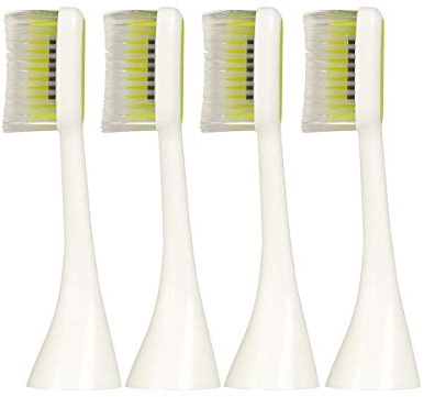 Silk'n ToothWave Zahnbürstenaufsatz soft, Lang (groß), 4er Set, Weiß, Ersatzbürste