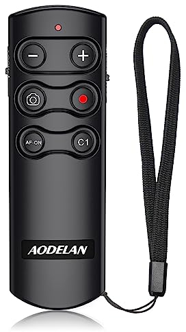 AODELAN Télécommande sans fil pour Sony A9 A9II A6100 A6400 A6600 A7III A7RIII A7RIV RX100M7 RX0II ZV-1, remplace Sony RMT-P1BT