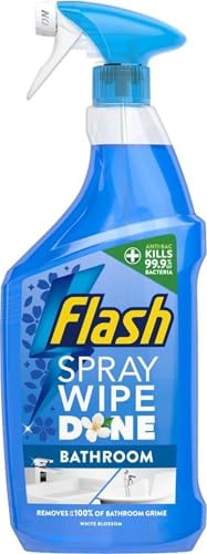 Flash Spray Wipe Done Bathroom Antibac Cleaning Spray White Blossom 800ML