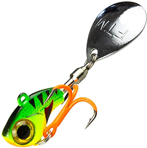 Seika Pro Bleikopfspinner Musashi Big Eye - Jigspinner, Gewicht:12g, Farbe:Power Perch
