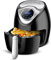 ChengBeautiful Air Fryer Air Fryer Household Smart Touch Screen Electric Fryer Oil-free Large Capacity French Fries Machine (Color : Black, Size : 32.2x32.2x37.5cm)