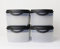 TUPPERWARE Eidgenosse Plus 4x 350ml Schwarz + Joghurtbecher