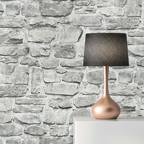 TADESSI Tapete Steinoptik Eliano M1-No.185 Vliestapete Grau Beige Steintapete Steinwand Wohnzimmer Schlafzimmer Küche