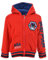 Sun City Batman Sweatjacke Pullover-Jacke Hoodie Kapuze Kapuzenjacke Reißverschluss, Farbe:Rot, Größe Kids:98