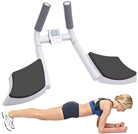 Rianpesn Multifunktionaler Timing-Plank-Trainer,ABS- -Up-Board,Plank-Übungsbrett-Core-Trainer,Plank-Trainer Hilft beim Aufbau von Core-Kraft und Pilates-Training Tragbarer Timing-Plank-Trainer